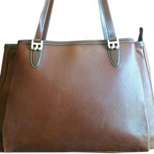 Bally Classic Congac Leather Tote